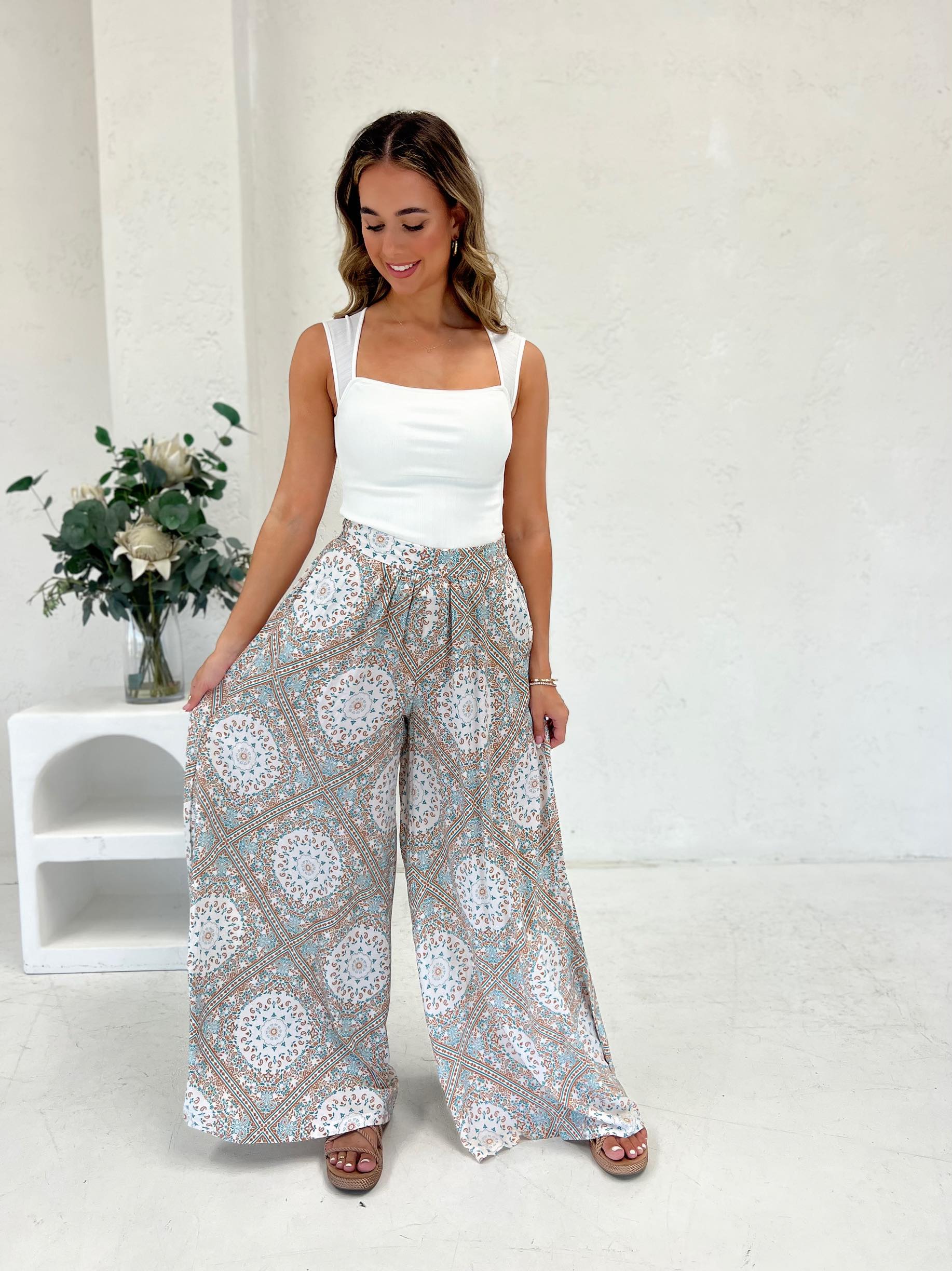 Boho Printed Pants