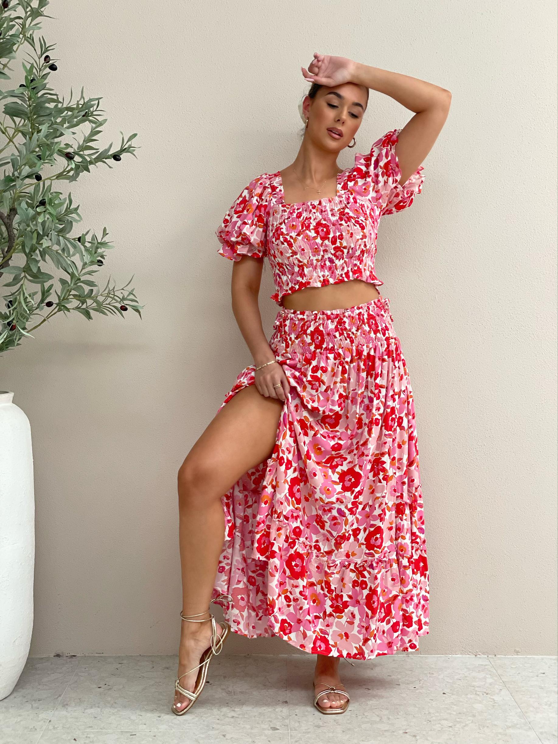 Floral Skirt
