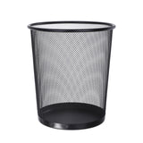 Nuvarey Household iron large trash basket kitchen storage bin