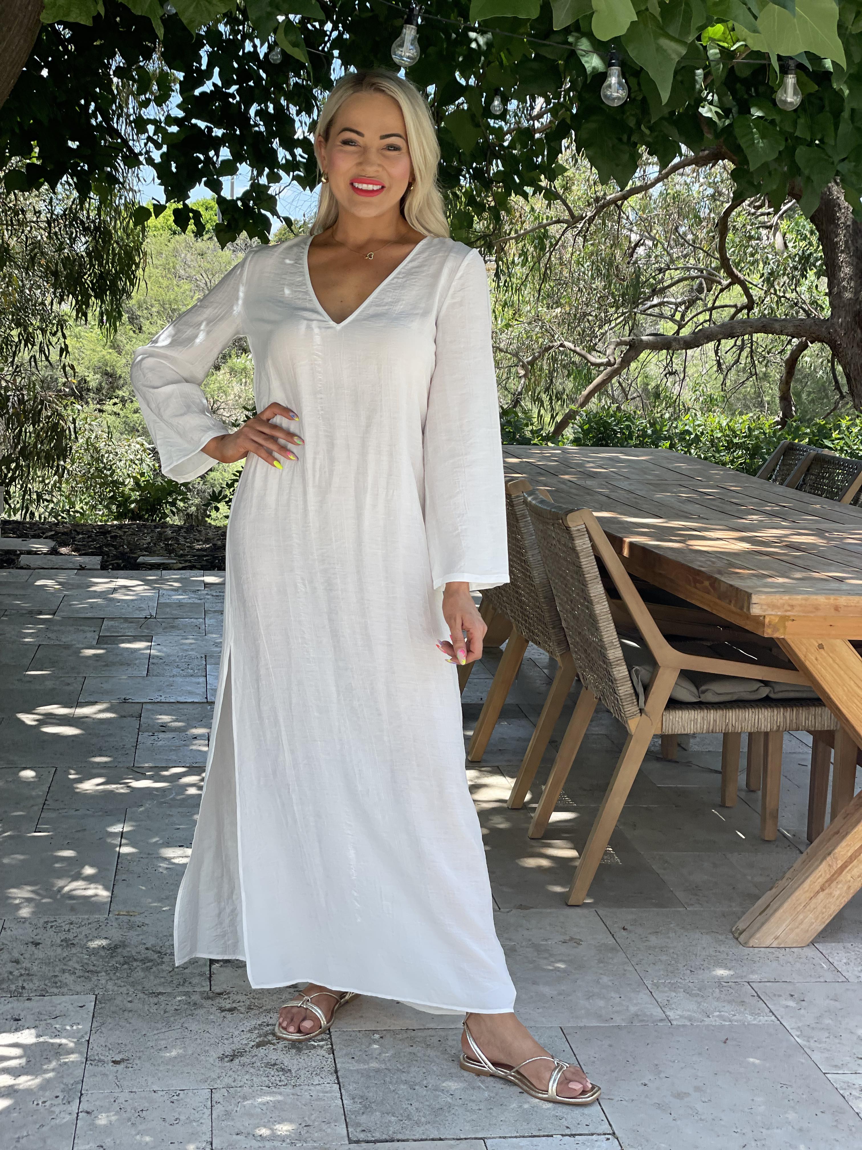 Elegant V-Neck Dress