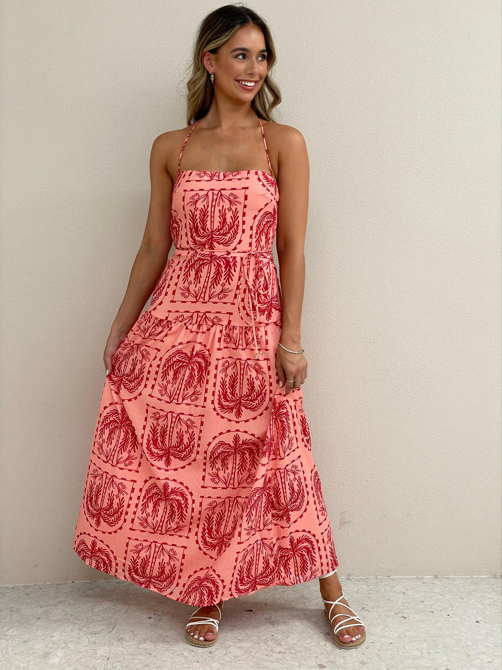 Boho Print Maxi Dress