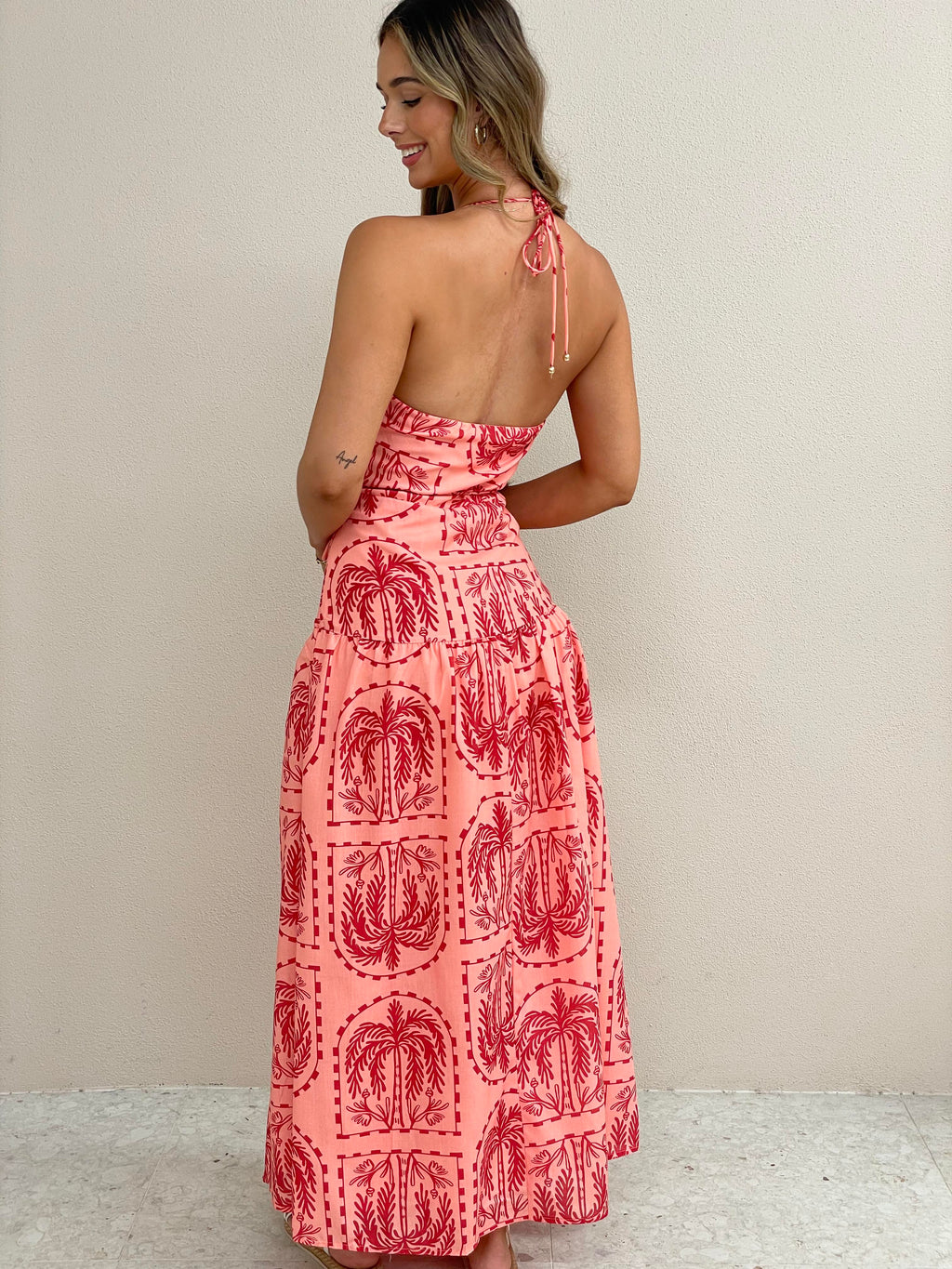 Boho Print Maxi Dress