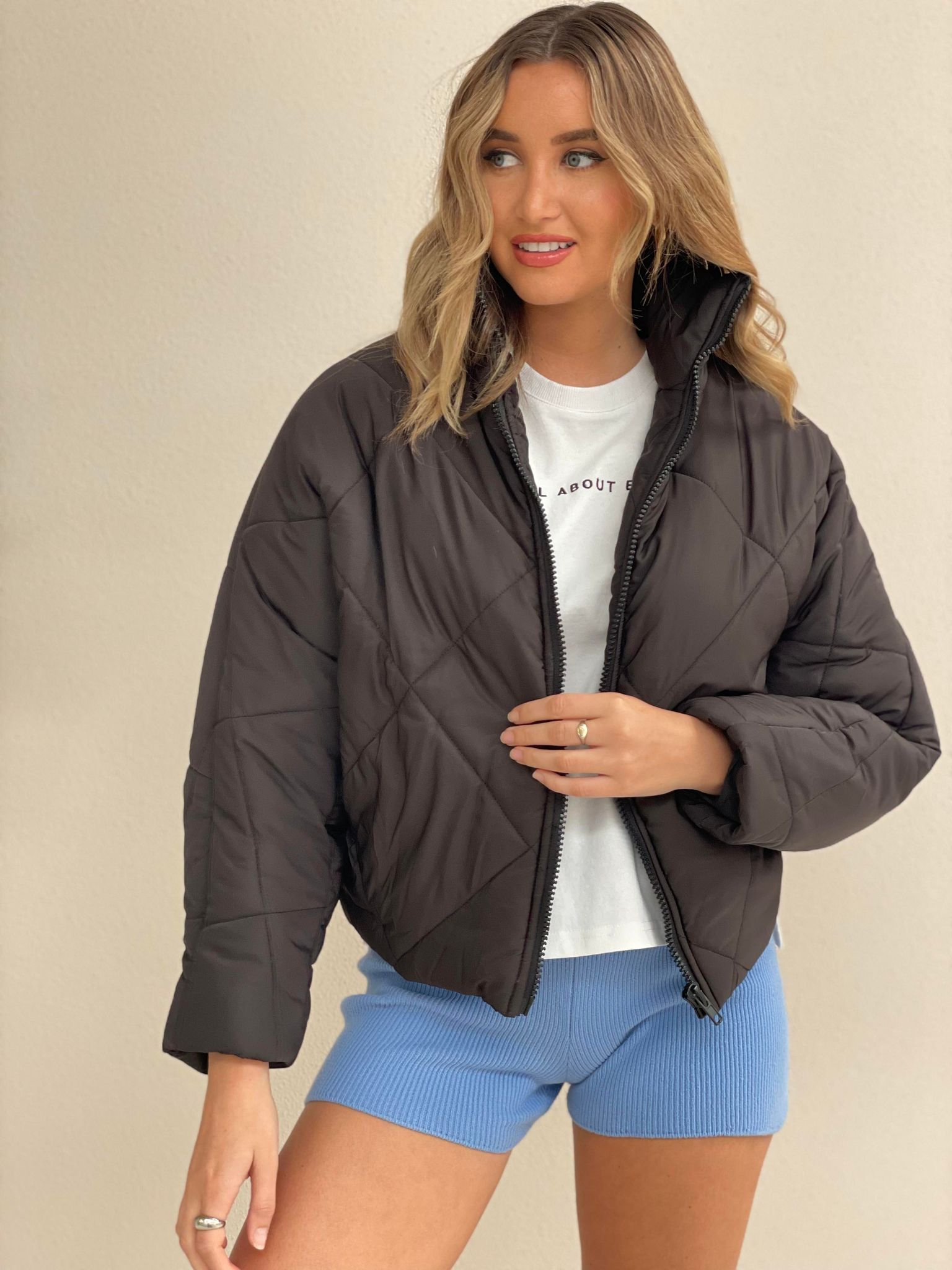 Quilted Puffer Jacket