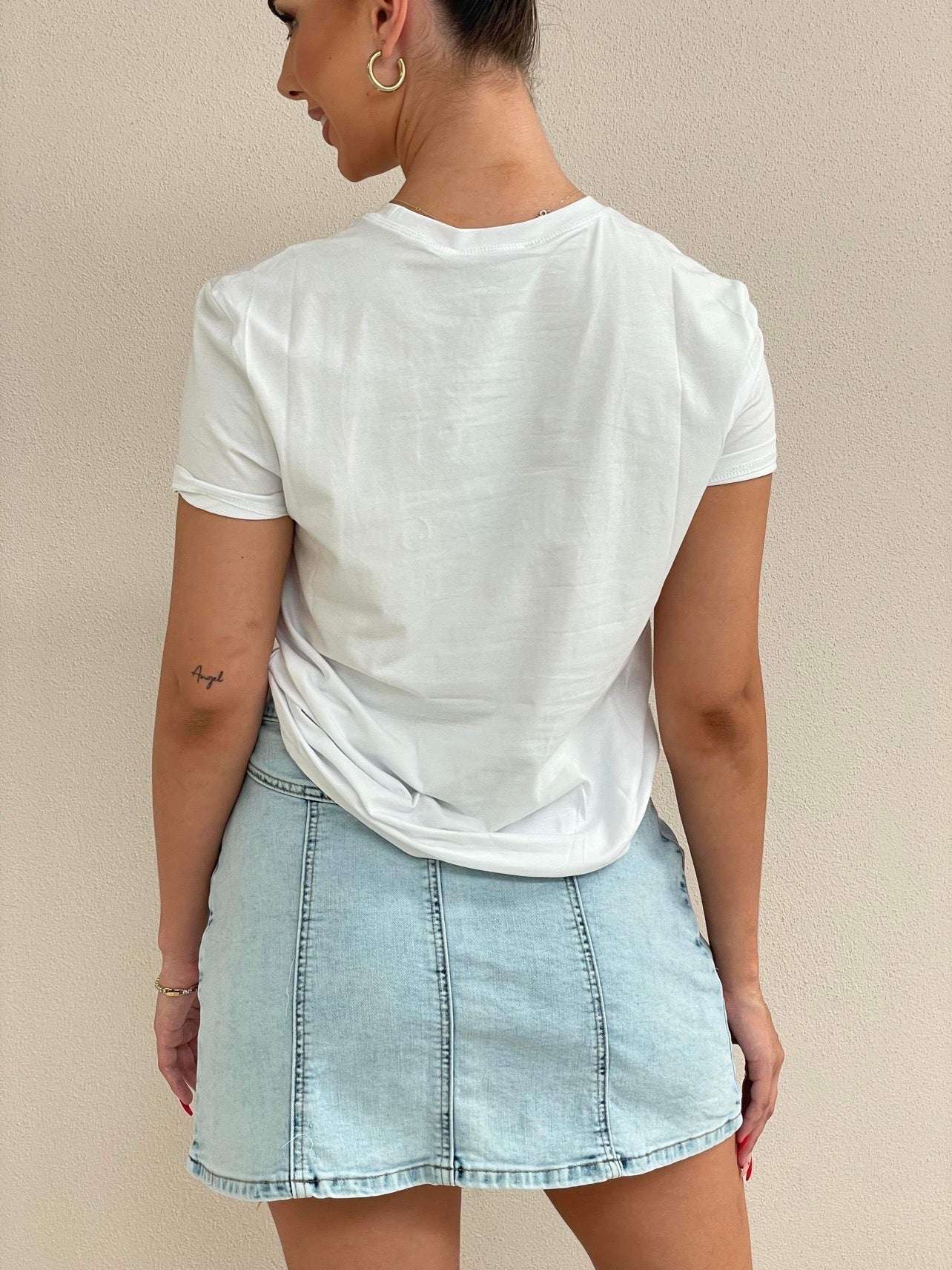 Denim Skirt - Classic Blue