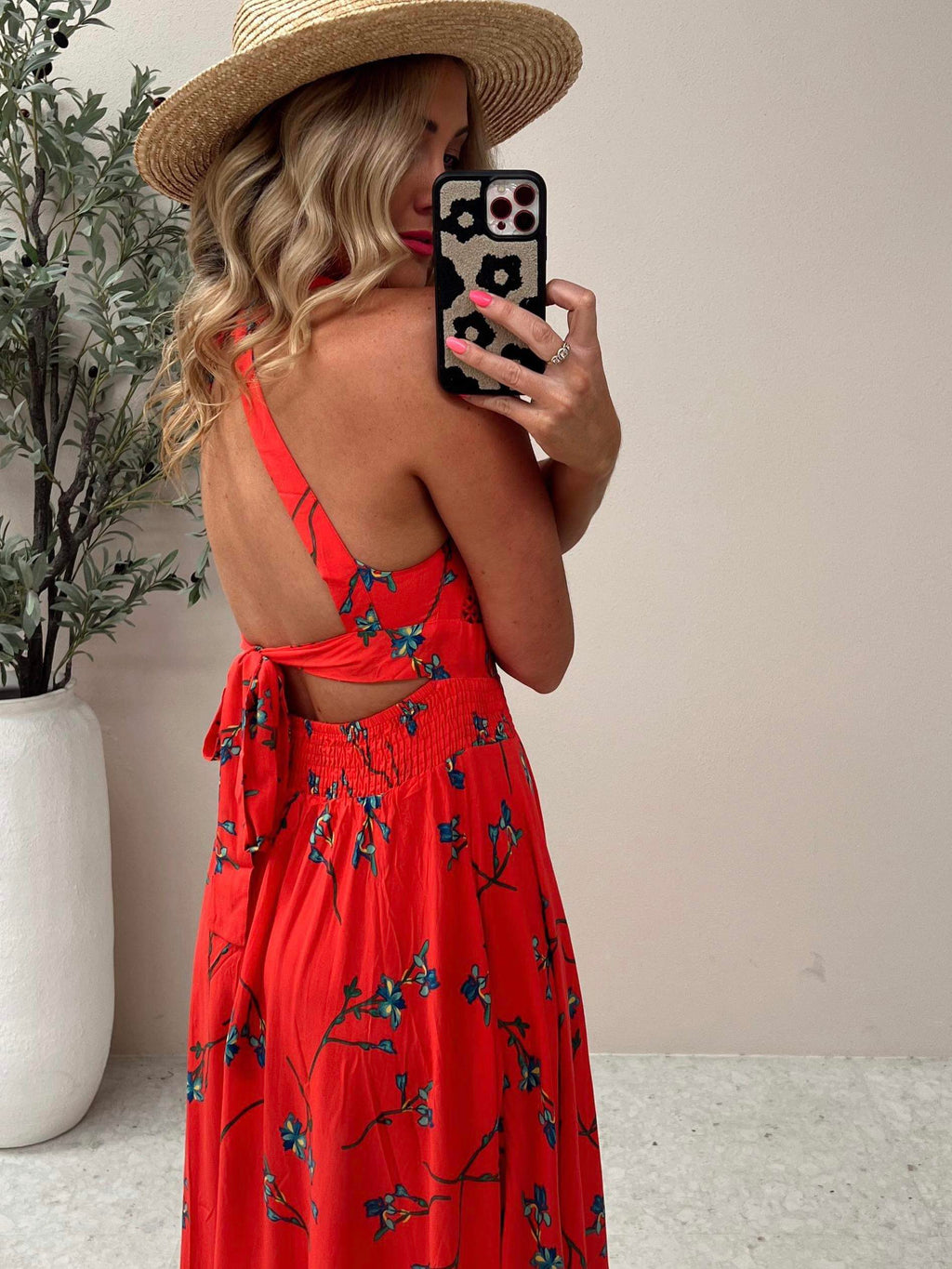 Print Maxi - Red