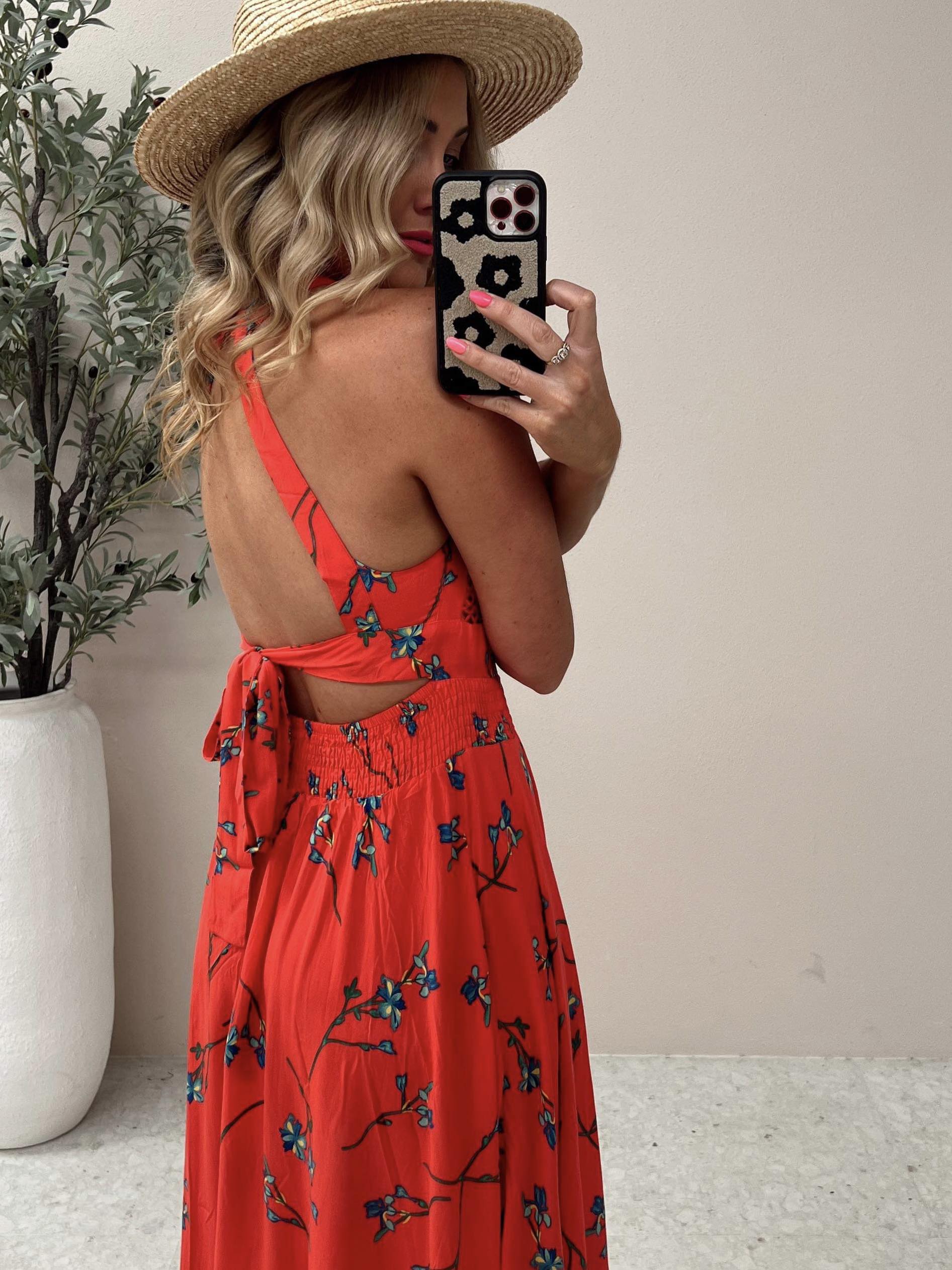 Print Maxi - Red