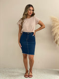 Versatile Denim Skirt