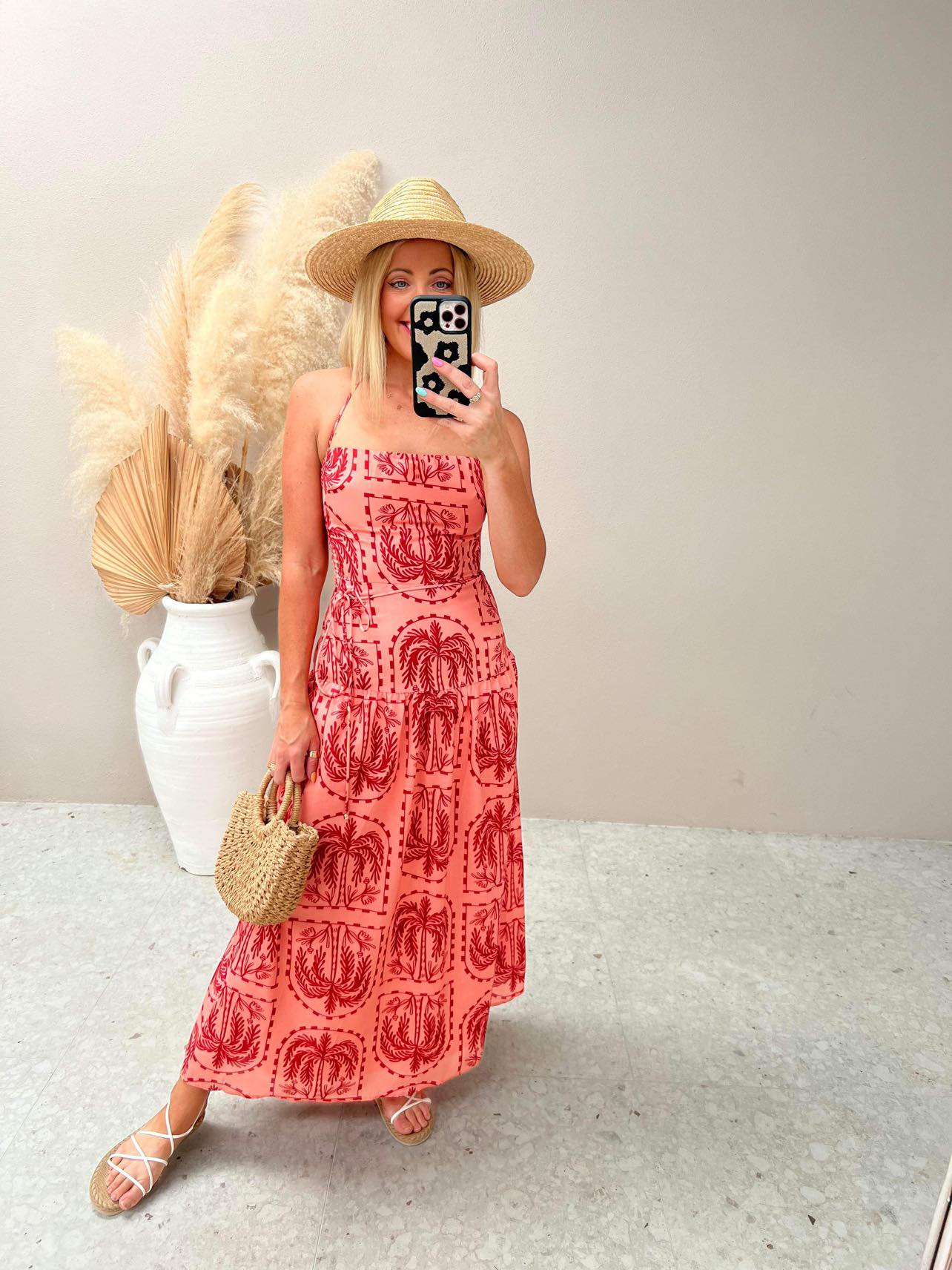 Boho Print Maxi Dress