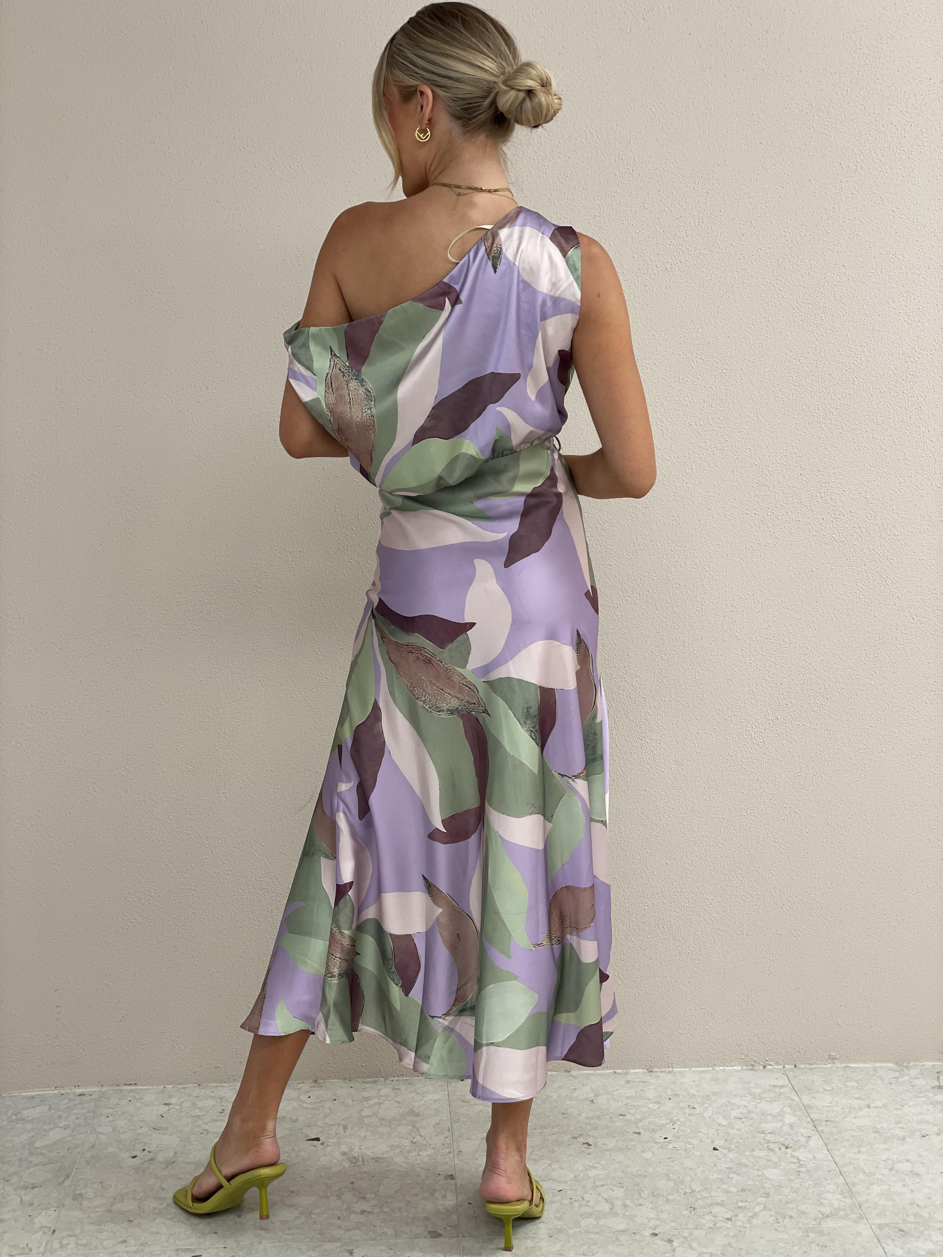 Dress - Green Multi