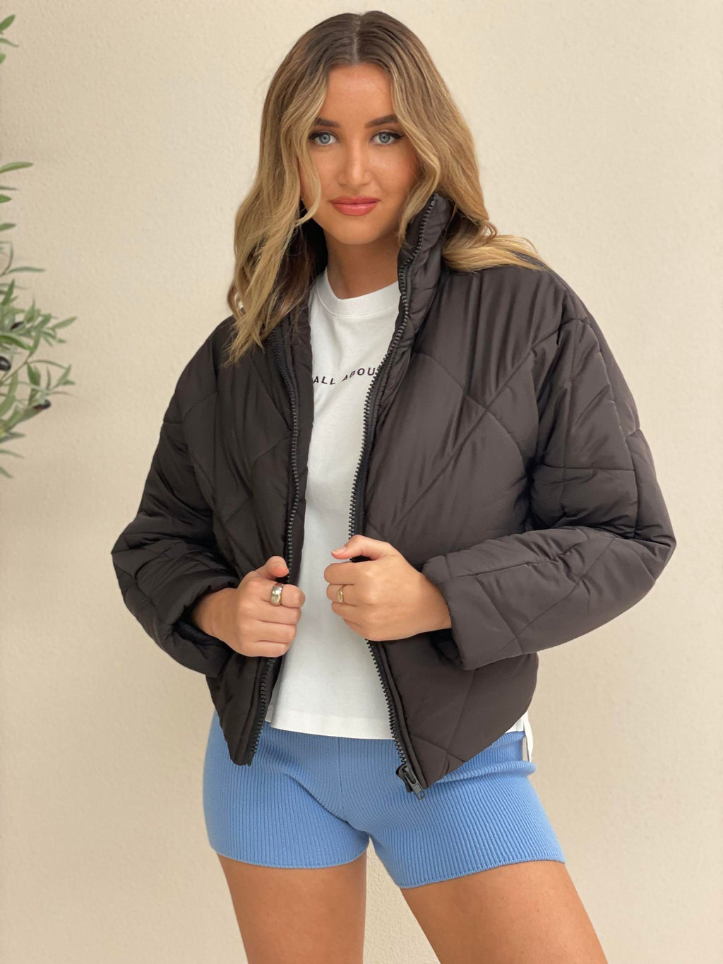 Quilted Puffer Jacket
