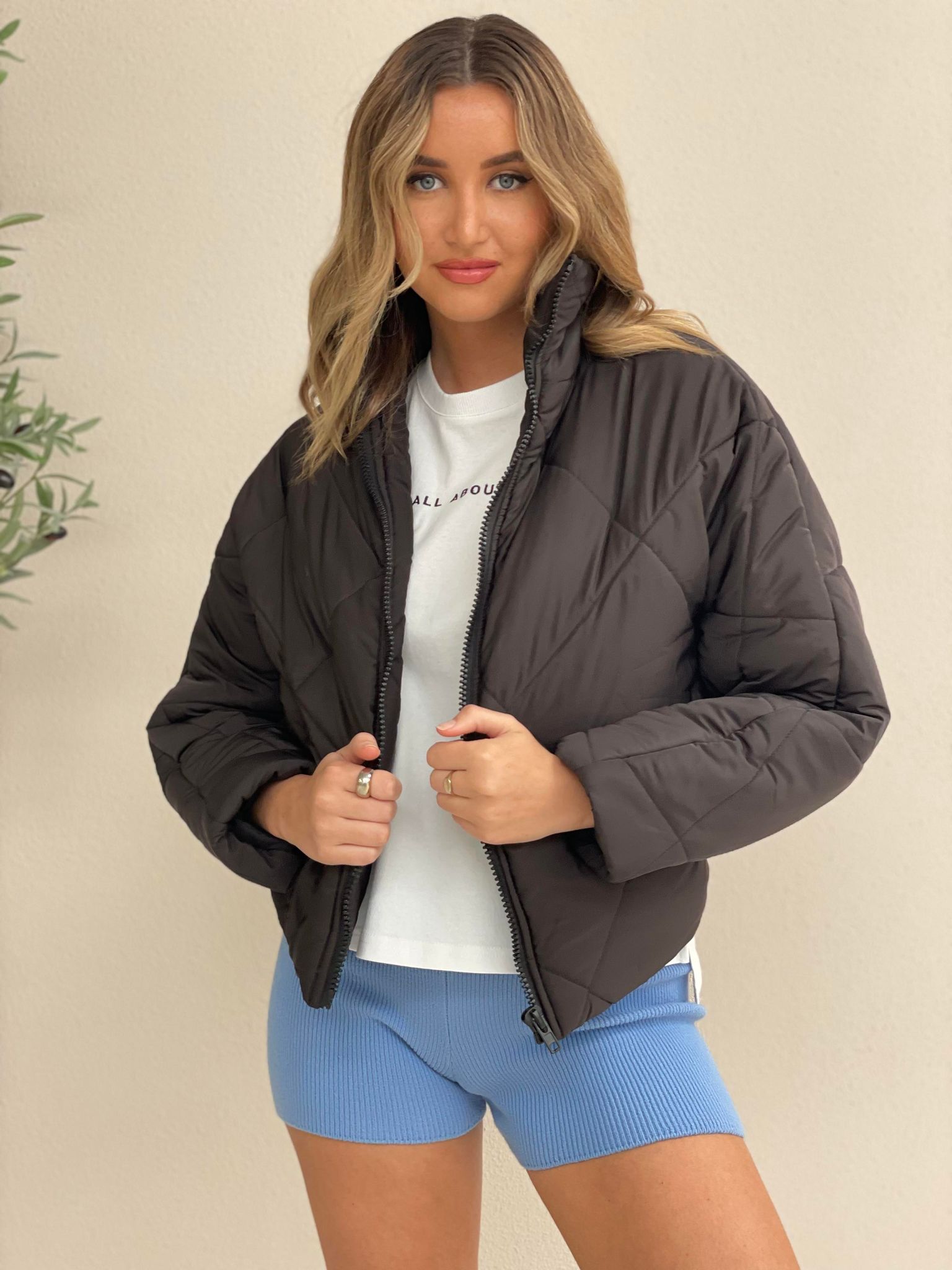 Quilted Puffer Jacket