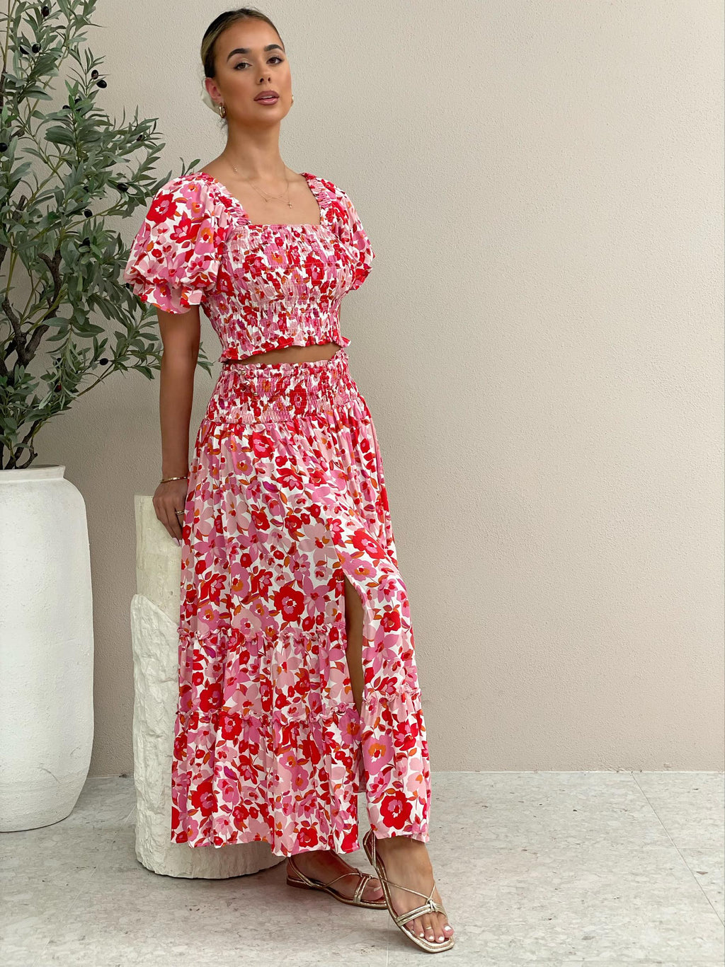 Floral Skirt