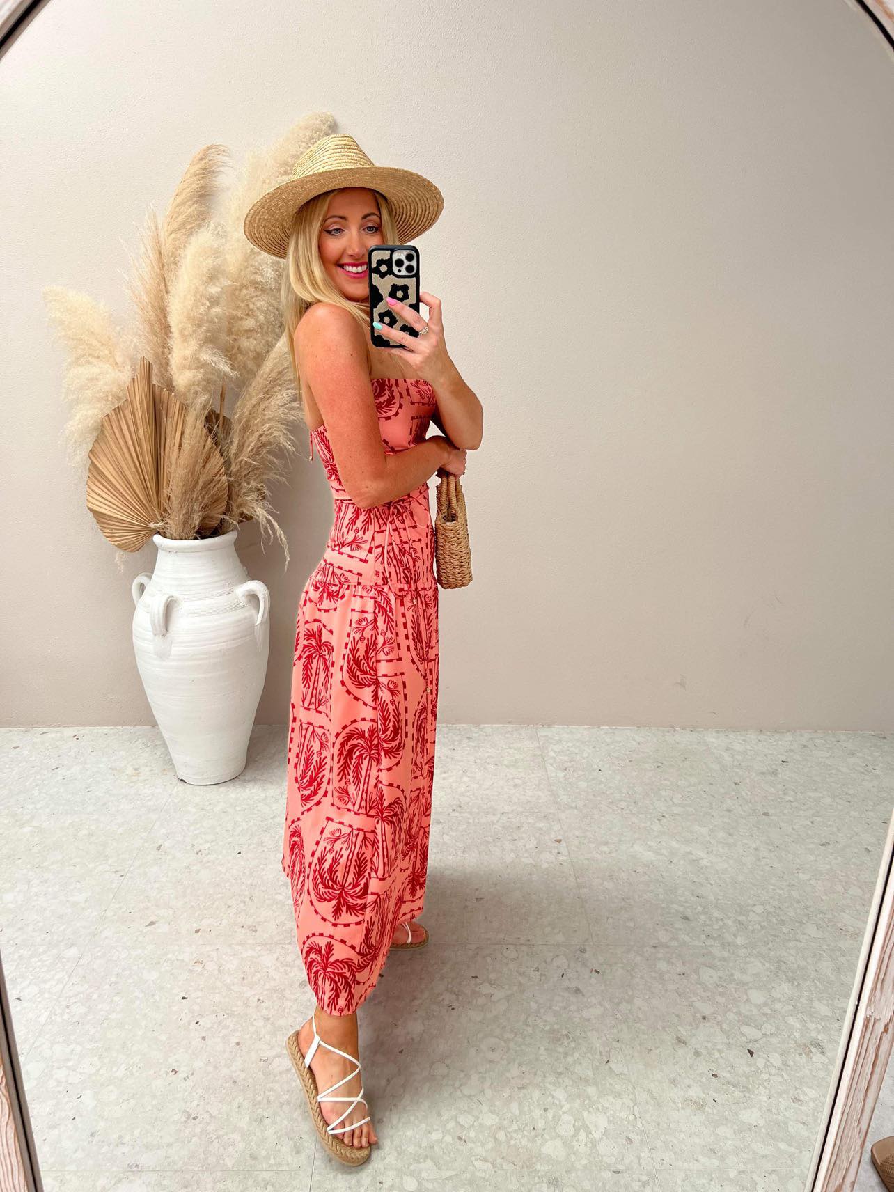Boho Print Maxi Dress