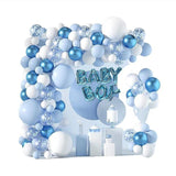 Nuvarey Blue Decorative Birthday Balloon Set
