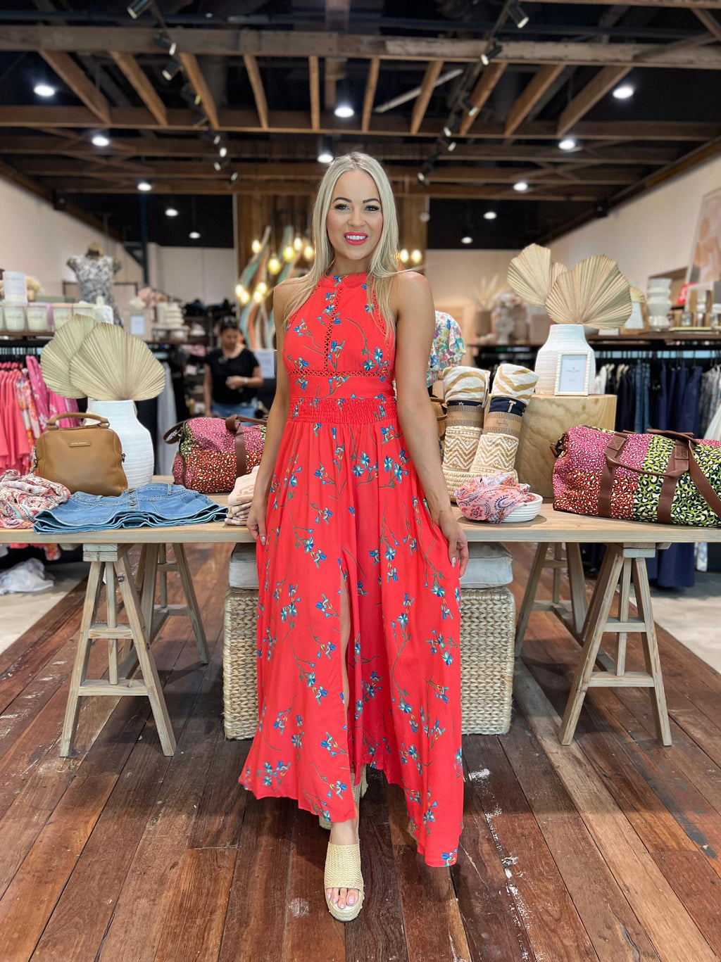 Print Maxi - Red