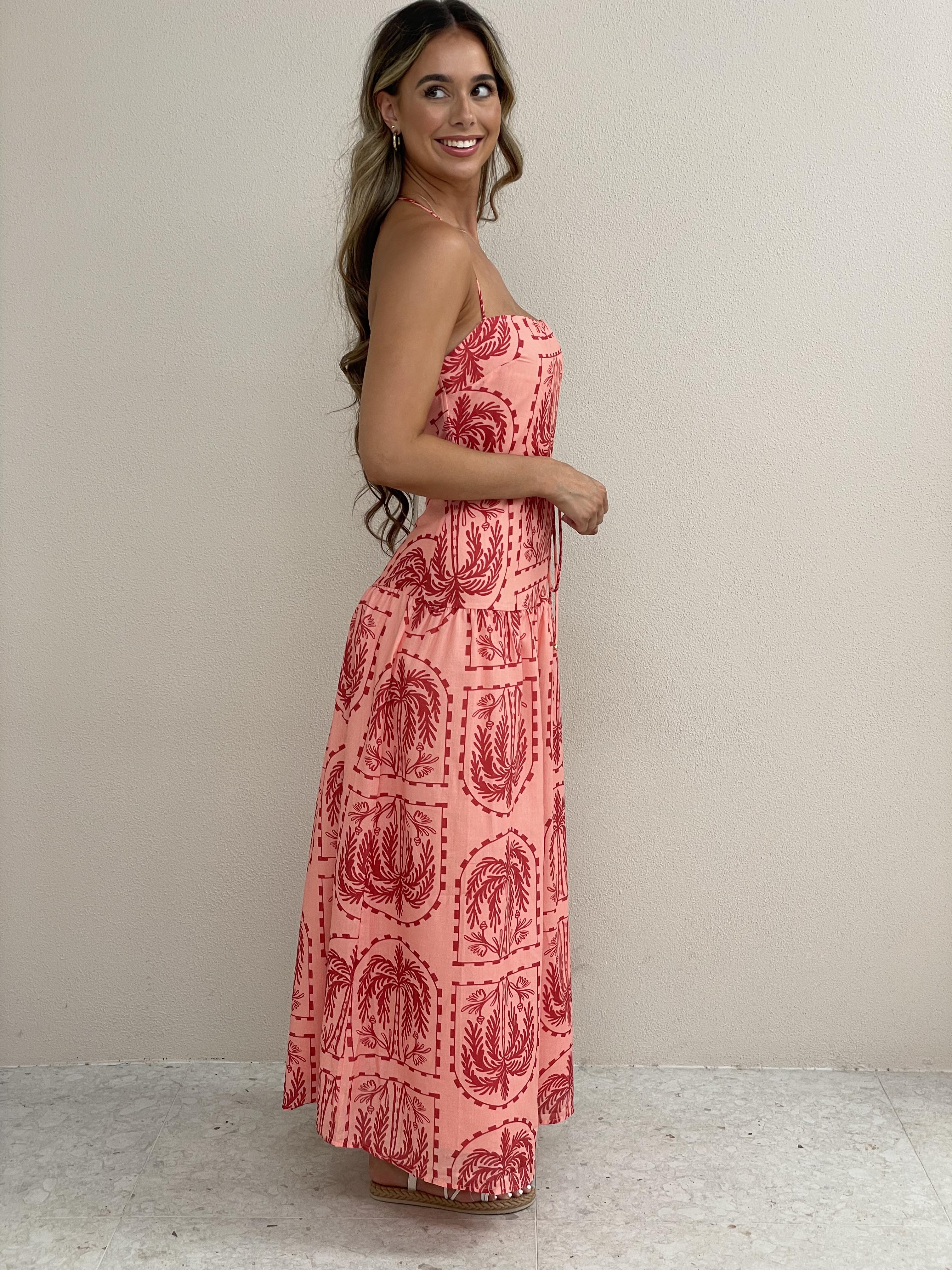 Boho Print Maxi Dress