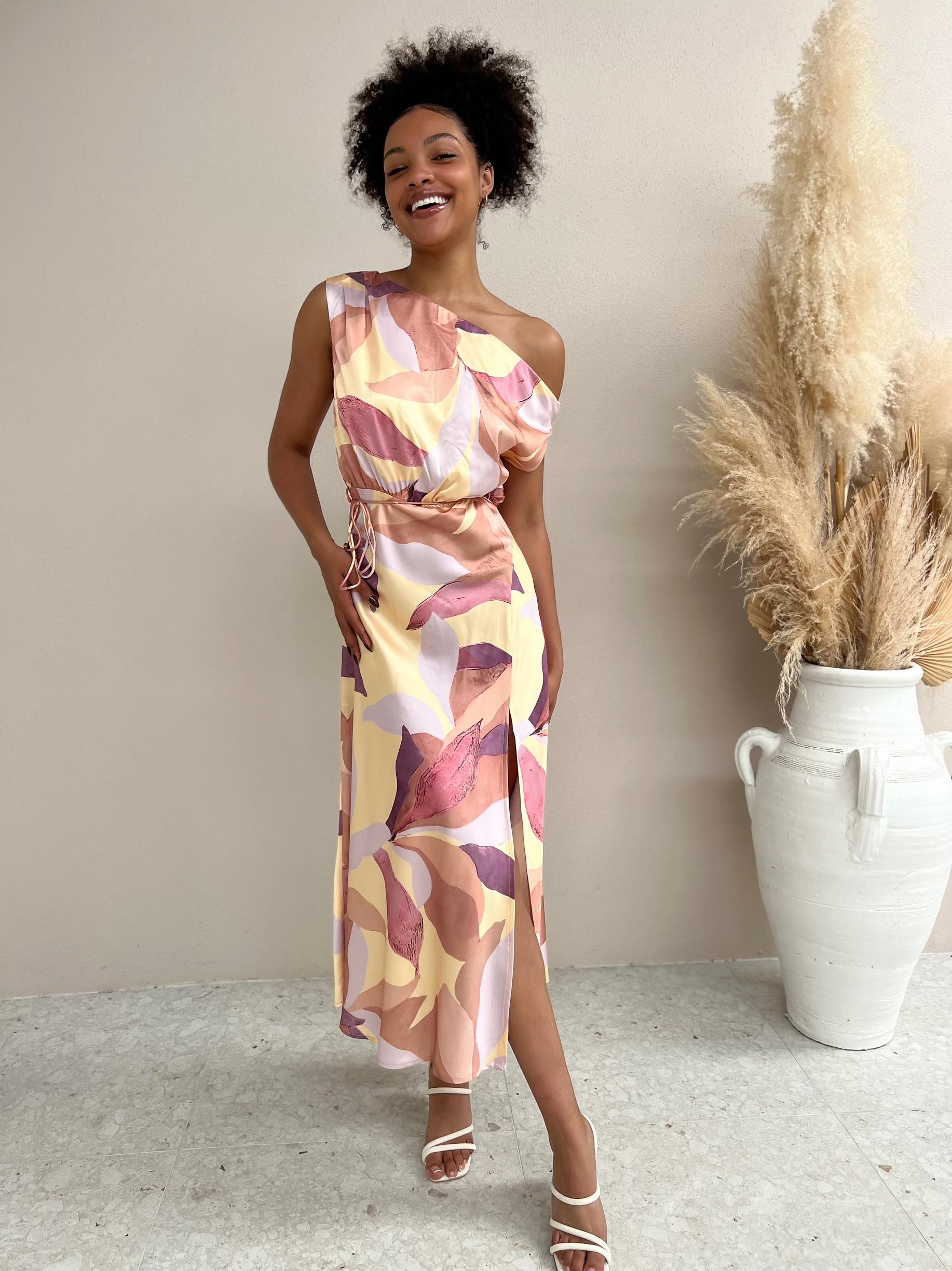 Dress - Rust Multi