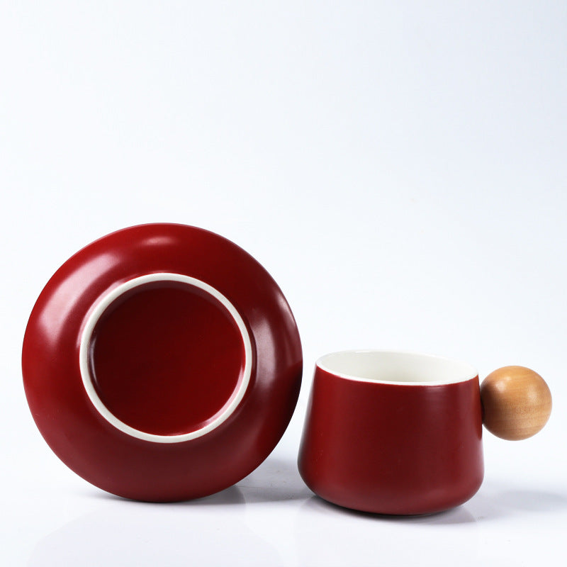 Nuvarey Nordic style ceramic coffee cup