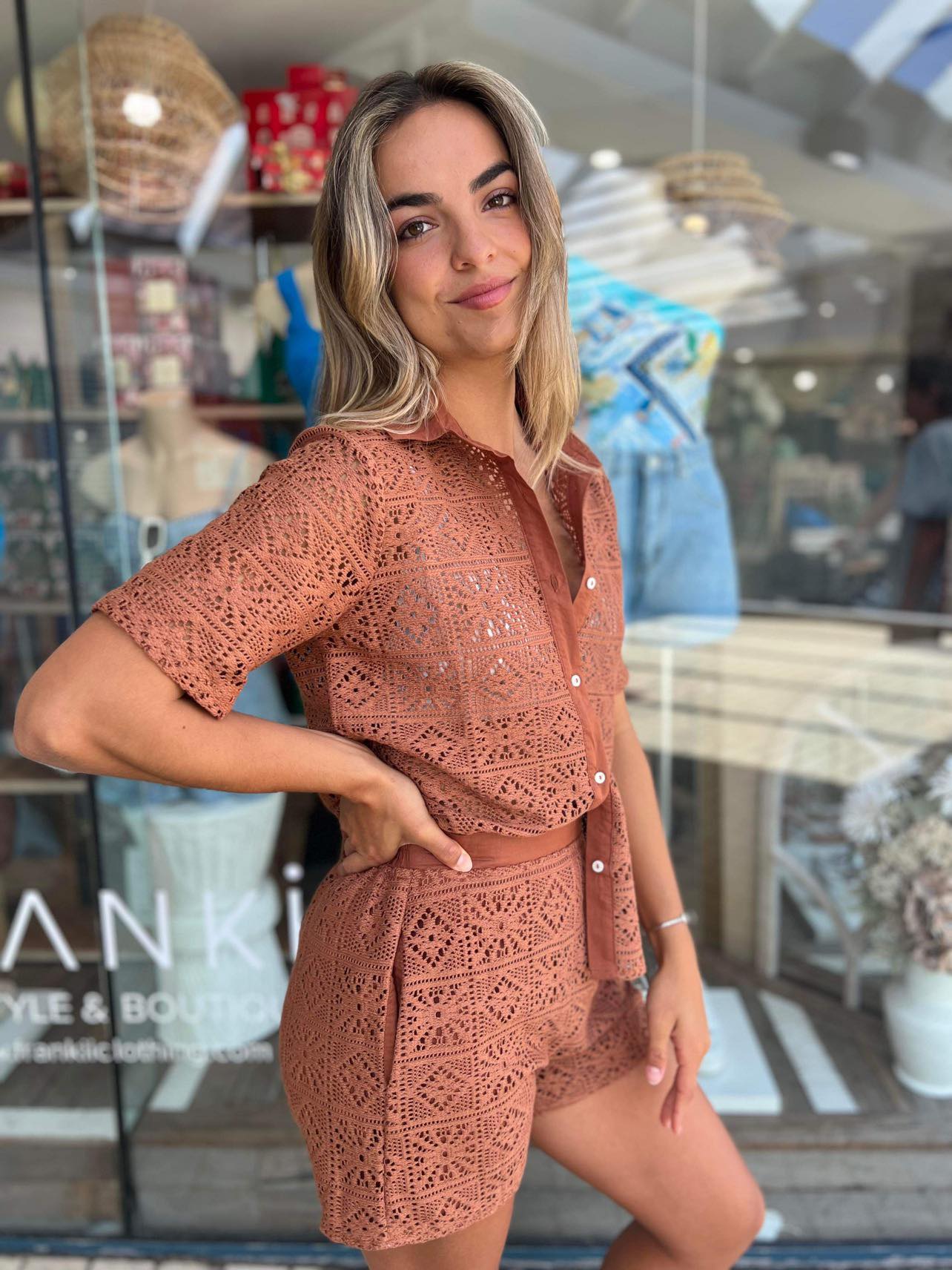 Crochet Lace Shorts
