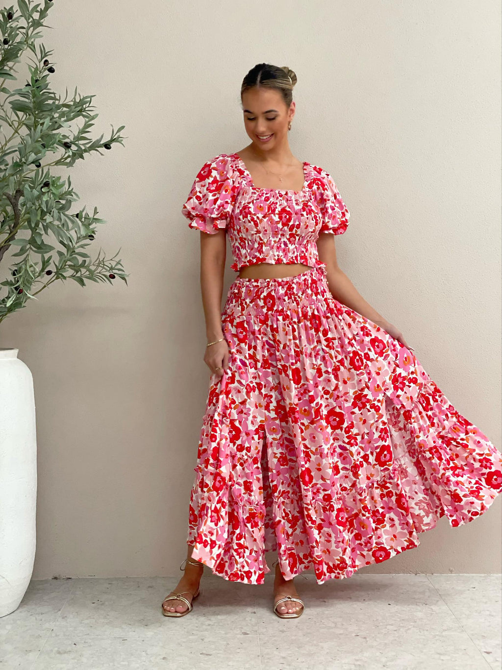 Floral Skirt