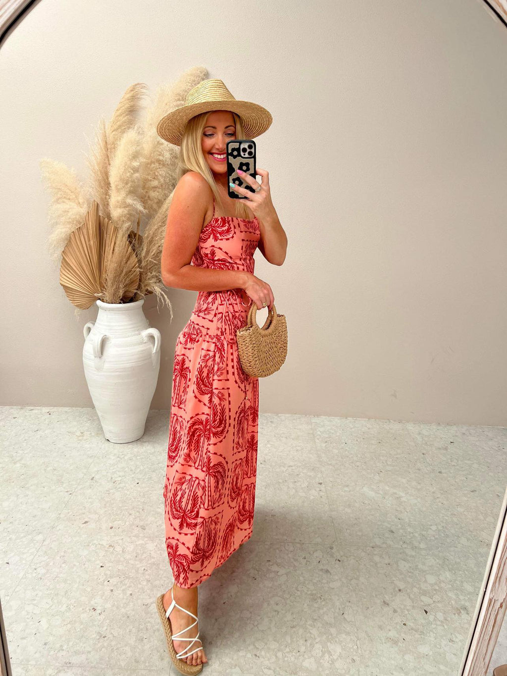 Boho Print Maxi Dress