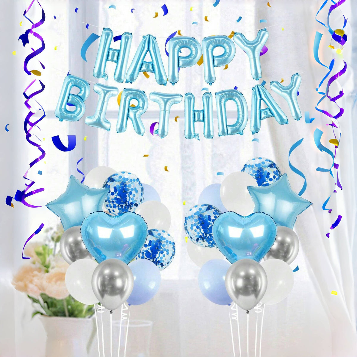 Nuvarey Popular birthday decoration party arrangement balloons