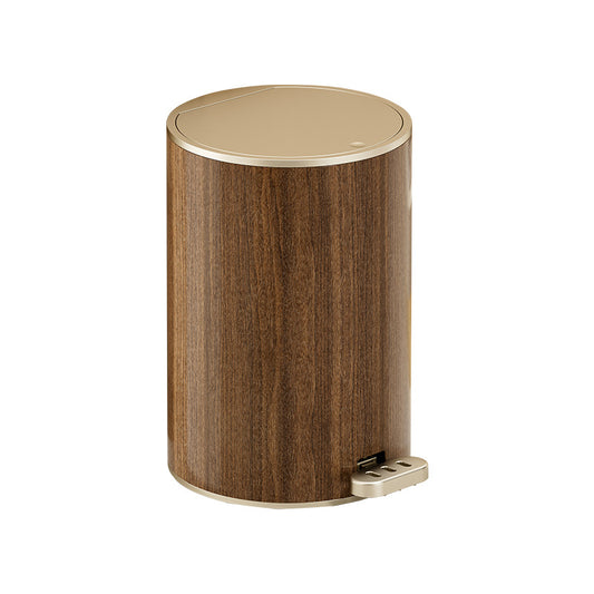 Nuvarey Trash can household high-end toilet living room sealed with lid double opening large capacity narrow gap